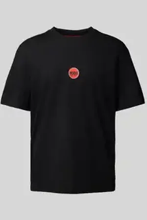 HUGO BOSS T-shirt met labelprint, model 