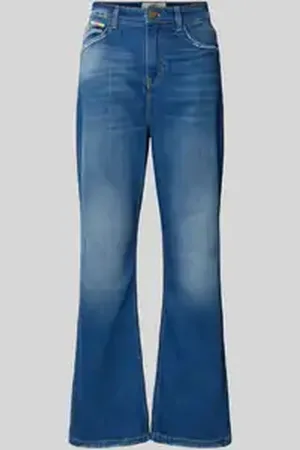 Goldgarn Korte flare cut jeans in 5-pocketmodel, model 