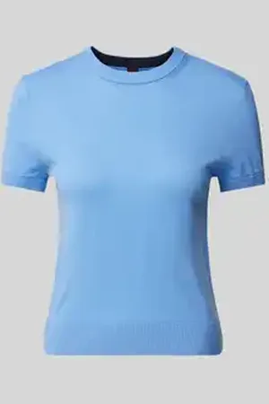 Stefanel Gebreid shirt met ronde hals