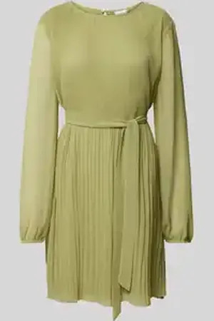 VILA Knielange jurk met ronde hals, model 