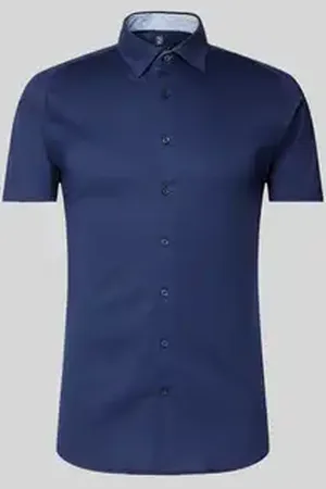 DESOTO Slim fit zakelijk overhemd met kentkraag