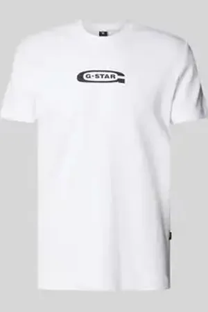 G-Star T-shirt met labelprint