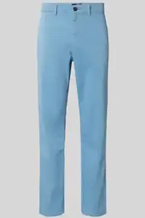 HUGO BOSS Regular fit chino met ceintuurlussen