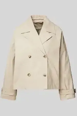 SELECTED Trenchcoat met strookzakken, model 