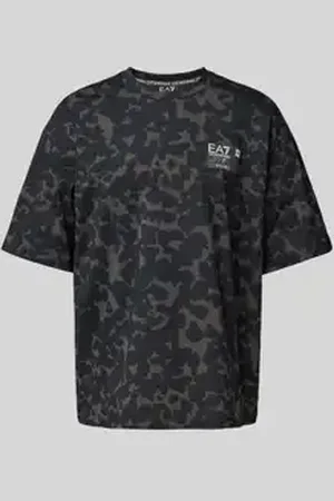 EA7 T-shirt van zuiver katoen