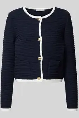 Christian Berg Cardigan met structuurmotief