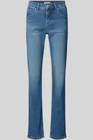 Angels Regular fit jeans met labelpatch, model 