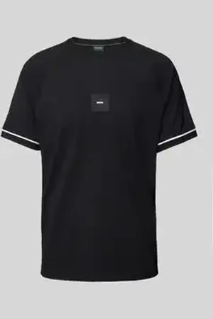 HUGO BOSS T-shirt met labeldetail