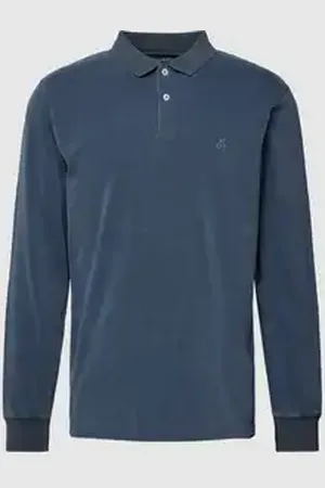 Marc O’ Polo Shirt met lange mouwen met polokraag