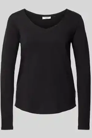 Marc O’ Polo Shirt met lange mouwen van biologisch katoen