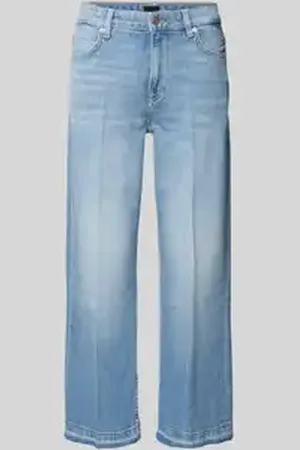 HUGO BOSS Flared jeans met riemlussen model 