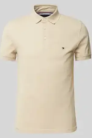 Tommy Hilfiger Slim fit poloshirt met logostitching, model 