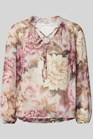Zabaione Regular fit blouse met V-hals
