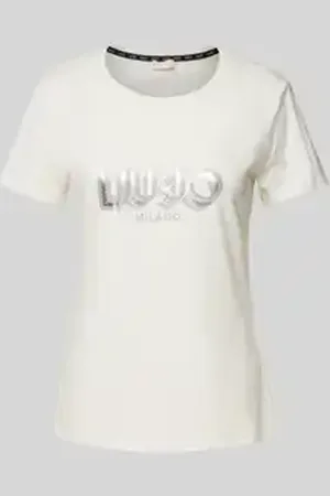 Liu Jo T-shirt met strass-steentjes