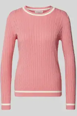 Christian Berg Gebreide pullover met ribboorden