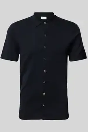 Profuomo Regular fit vrijetijdsoverhemd met halflange mouwen