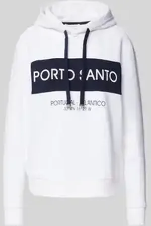 Christian Berg Hoodie met statementprint