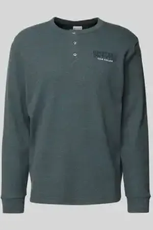 TOM TAILOR Regular fit shirt met lange mouwen en katoen