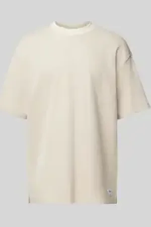 Hugo Blue T-shirt met structuurmotief