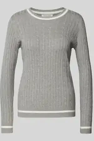 Christian Berg Gebreide pullover met ribboorden