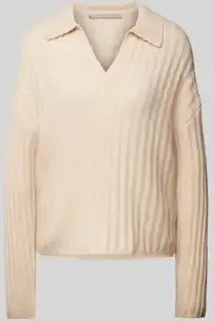 The Mercer Gebreide pullover met extra brede schouders