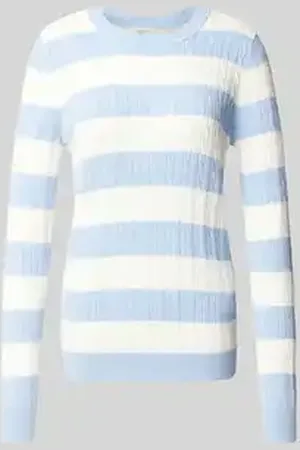 Christian Berg Gebreide pullover met kabelpatroon