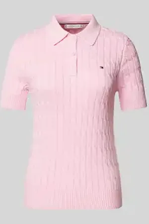 Tommy Hilfiger Gebreid shirt met kabelpatroon