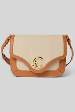 Coccinelle Crossbodytas met labeldetail