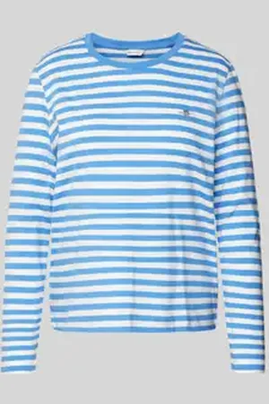 GANT Shirt met lange mouwen en labelstitching