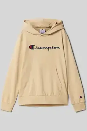 Champion Hoodie met labelstitching