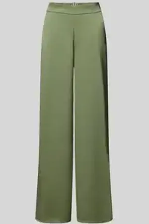 Vera Mont Wide fit stoffen broek met elastische band