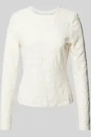Jake*s Shirt met lange mouwen en structuurmotief