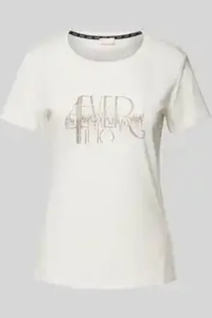 Liu Jo T-shirt met strass-steentjes