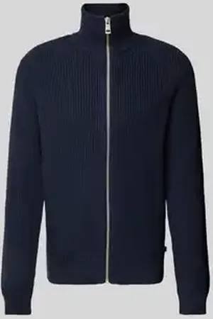 TOM TAILOR Regular fit gebreid jack met katoen