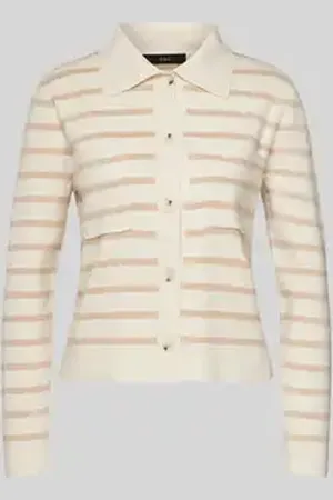 Oui Cardigan met borstzakken