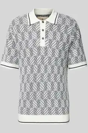 JACK & JONES Poloshirt in gebreide look, model 