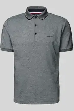 Daniel Hechter Poloshirt met korte knoopsluiting