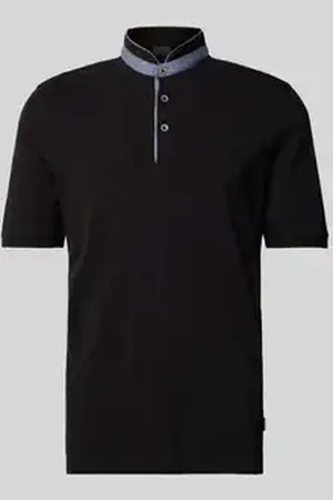 Bugatti Regular fit poloshirt met opstaande kraag