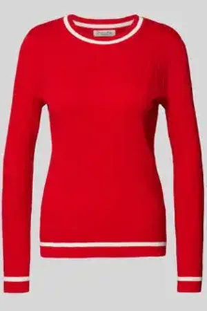 Christian Berg Gebreide pullover met ribboorden