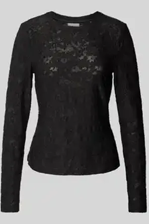 Jake*s Shirt met lange mouwen en structuurmotief