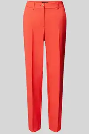 Betty Barclay Straight leg pantalon met persplooien