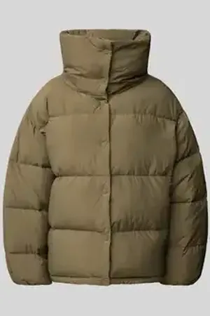 Calvin Klein Relaxed fit gewatteerd jack met labeldetail