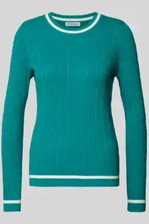 Christian Berg Gebreide pullover met ribboorden