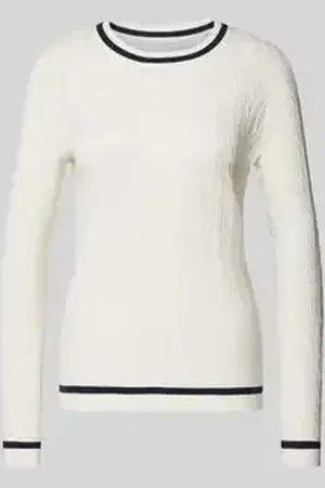 Christian Berg Gebreide pullover met ribboorden