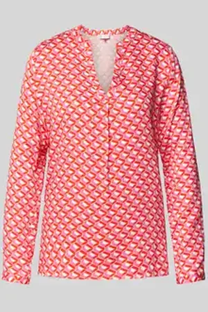 Milano Regular fit blouse met V-hals