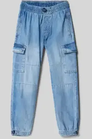 Mayoral Relaxed fit jeans met cargozakken