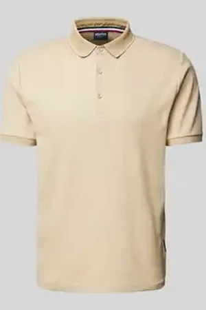 Daniel Hechter Poloshirt met korte knoopsluiting