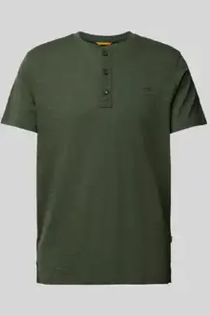 Camel Active T-shirt met serafinohals