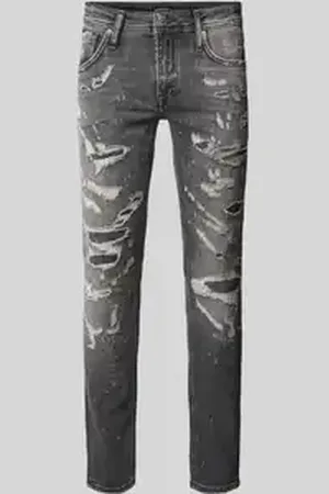 Antony Morato Tapered fit jeans in destroyed-look