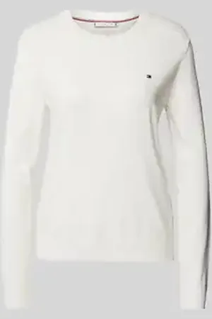 Tommy Hilfiger Gebreide pullover met logostitching